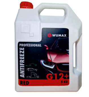 Антифриз WUMAX 5L G12+ Красный